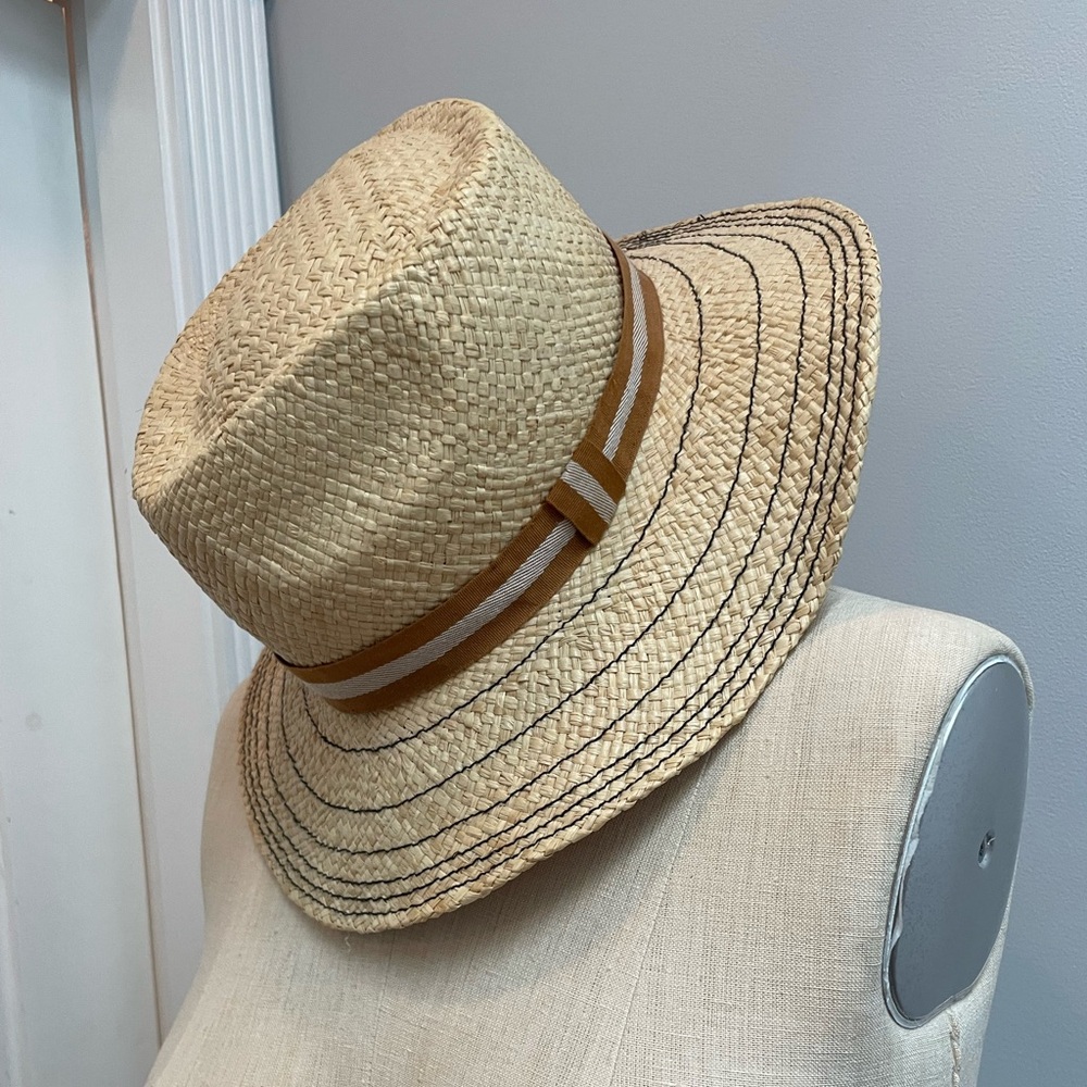 Soeur Tan Straw Hat with Brown Band